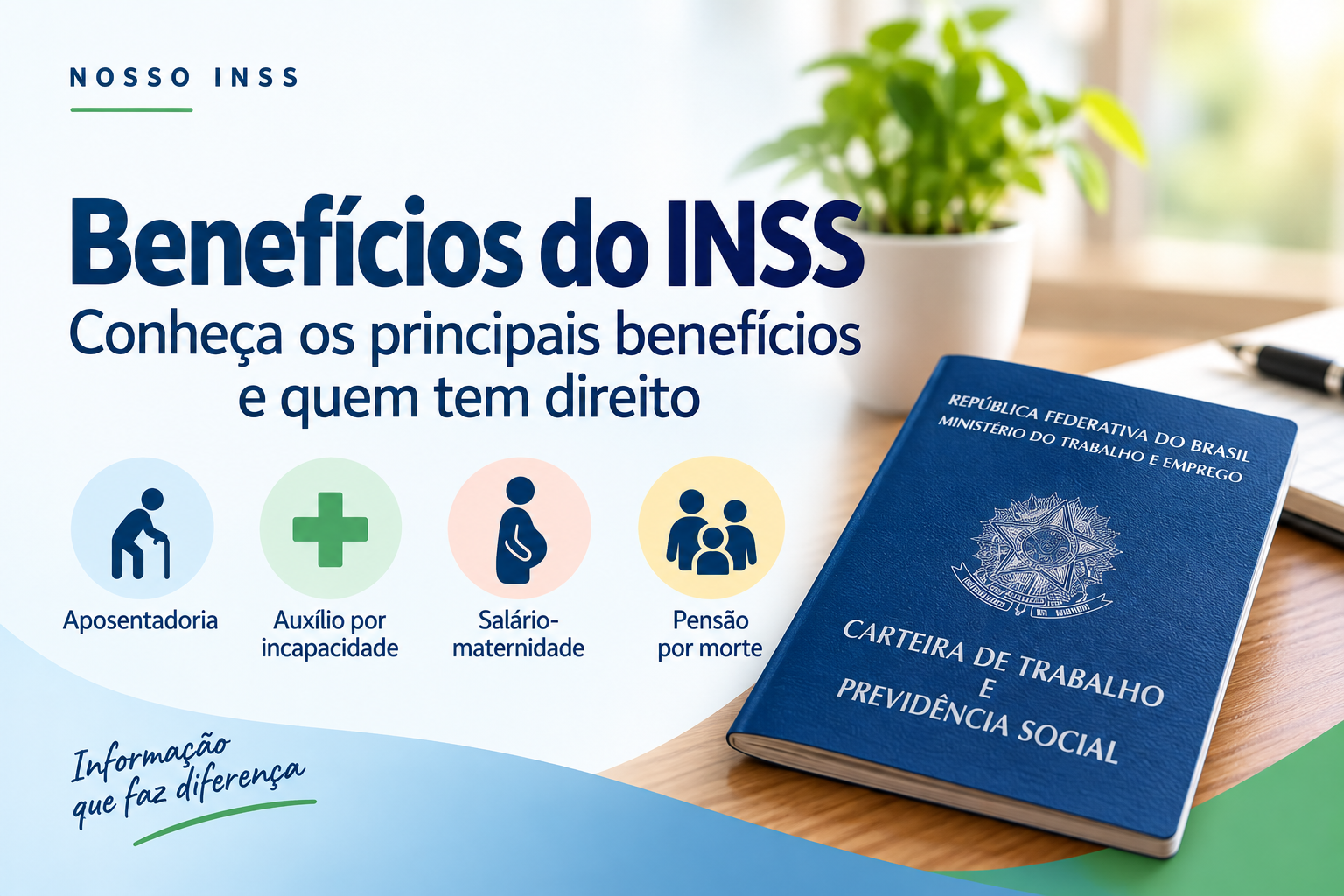 Benefícios do INSS: conheça os principais benefícios e quem tem direito
